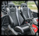Polaris RZR Front Bucket Seats (Set of 2) by UTV Mountain Accessories